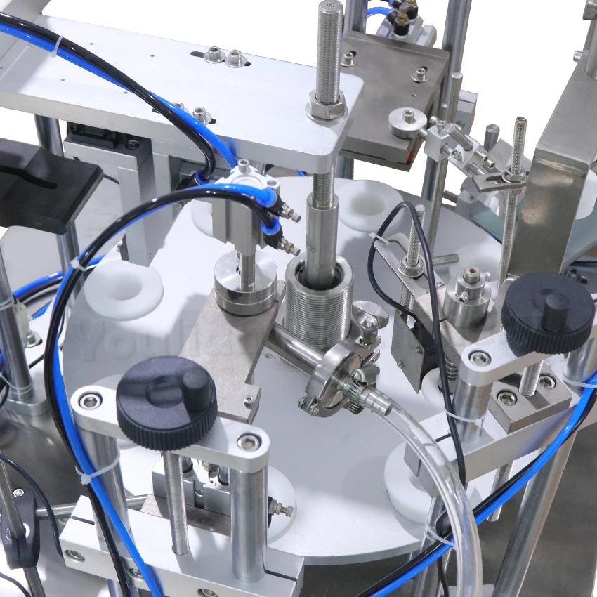 YLC-20อัตโนมัติความเร็วสูงแชมพูเครื่องสำอางครีม Ultrasonic โลหะพลาสติกหลอดบรรจุและเครื่องซีล