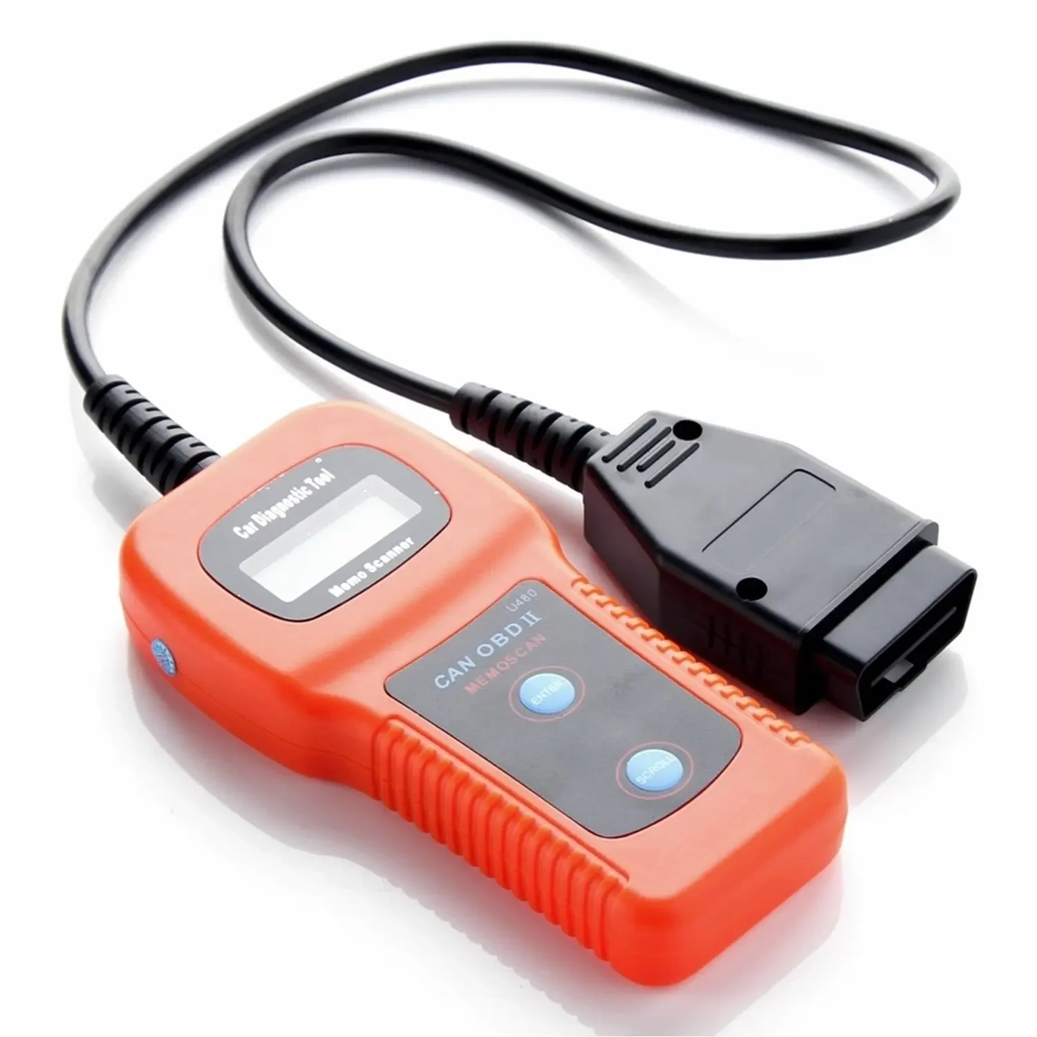 Multi-Brand Diagnóstico Scanner, U480, CAN-Bus, OBDII, OBD2, EOBD, Leitor de Código de Erro