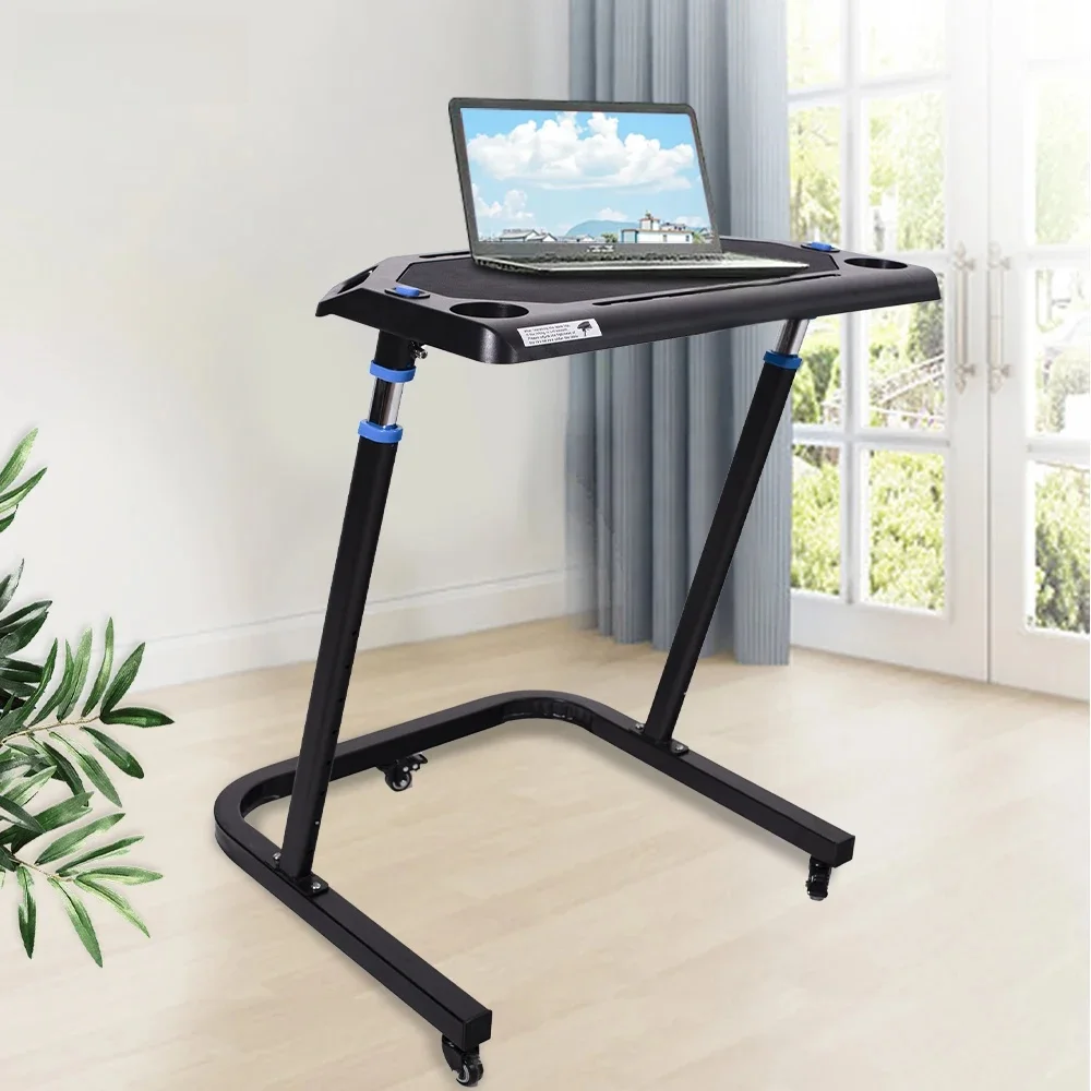 AliExpress ThinkRider Indoor Cycling Desk - Adjustable Height Bike Deak Laptop Stand Non-Slip Surface - Portable Bike Trainer Fitness Desk