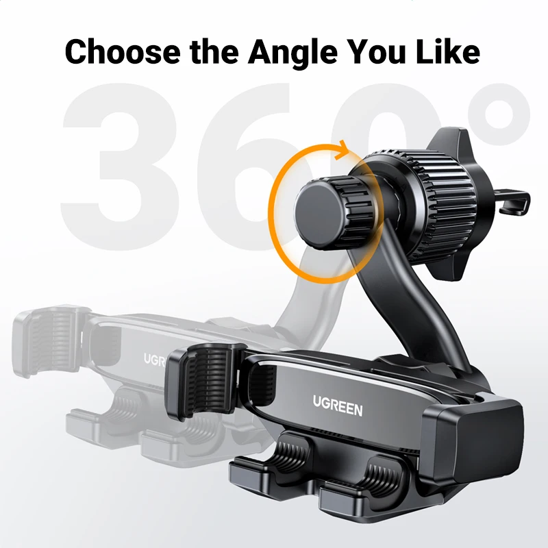 UGREEN Car Phone Holder Gravity Car Phone Stand For iPhone 15 14 13 Pro Max Xiaomi Samsung 360°Rotation Air Vent Phone Holder in