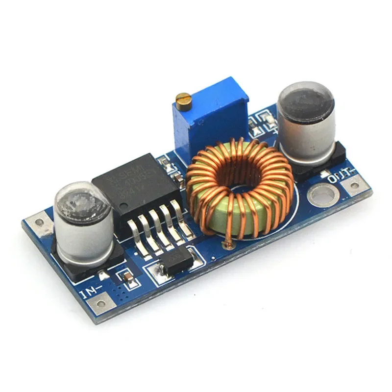 XL4005 XL4015 DSN5000 Beyond LM2596 DC-DC regulowany moduł zasilacza step-down 5A 75W Duży prąd Duża moc — zdjęcie 2