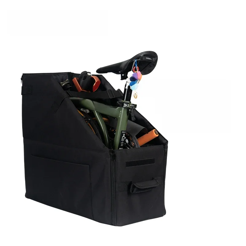 AliExpress rrskit Portable Folding Bike Storage Box For Brompton Bike Storage Dustproof Box Waterproof Car Trunk Transport Storage Dustproo Box