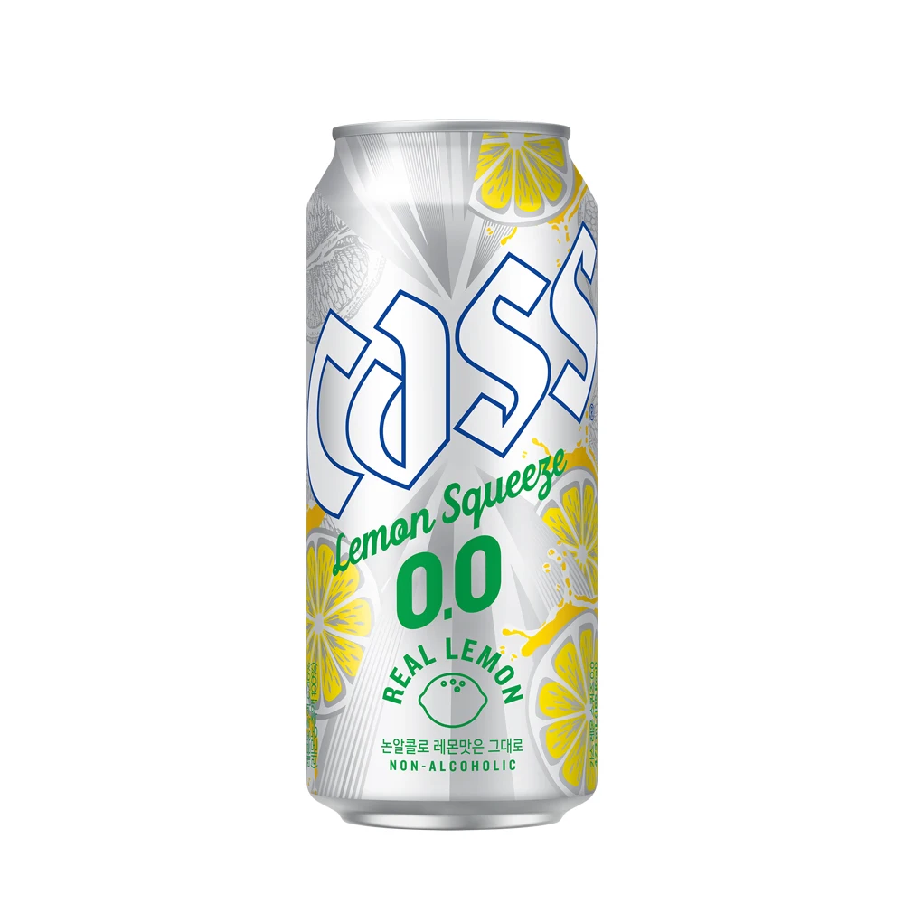 كاس 0.0 ليمون سكويز زيرو 473 مل × 24 علبة نكهة بيرة خالية من الكحول #2