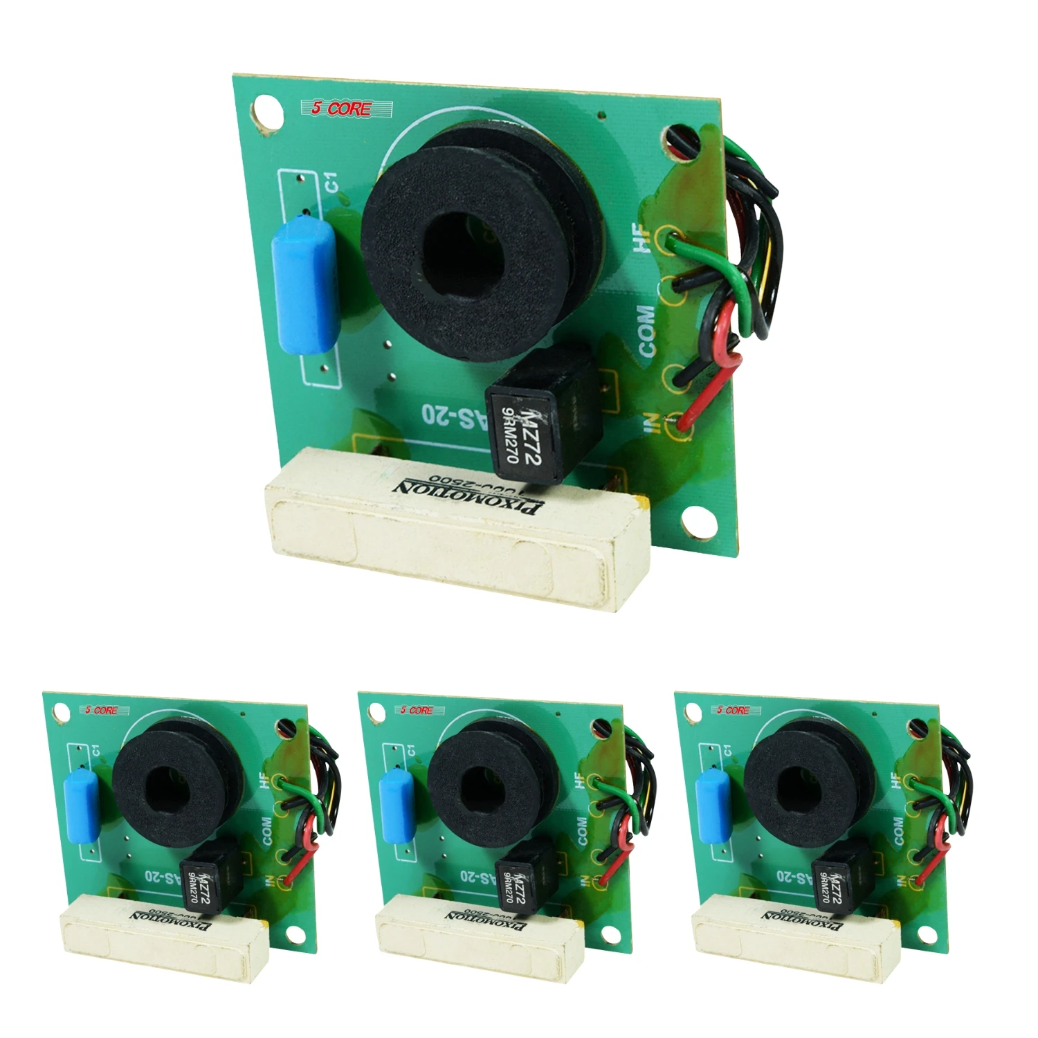 

5-ядерный односторонний пассивный сетевой делитель частоты, металлизированные полиэфирные конденсаторы