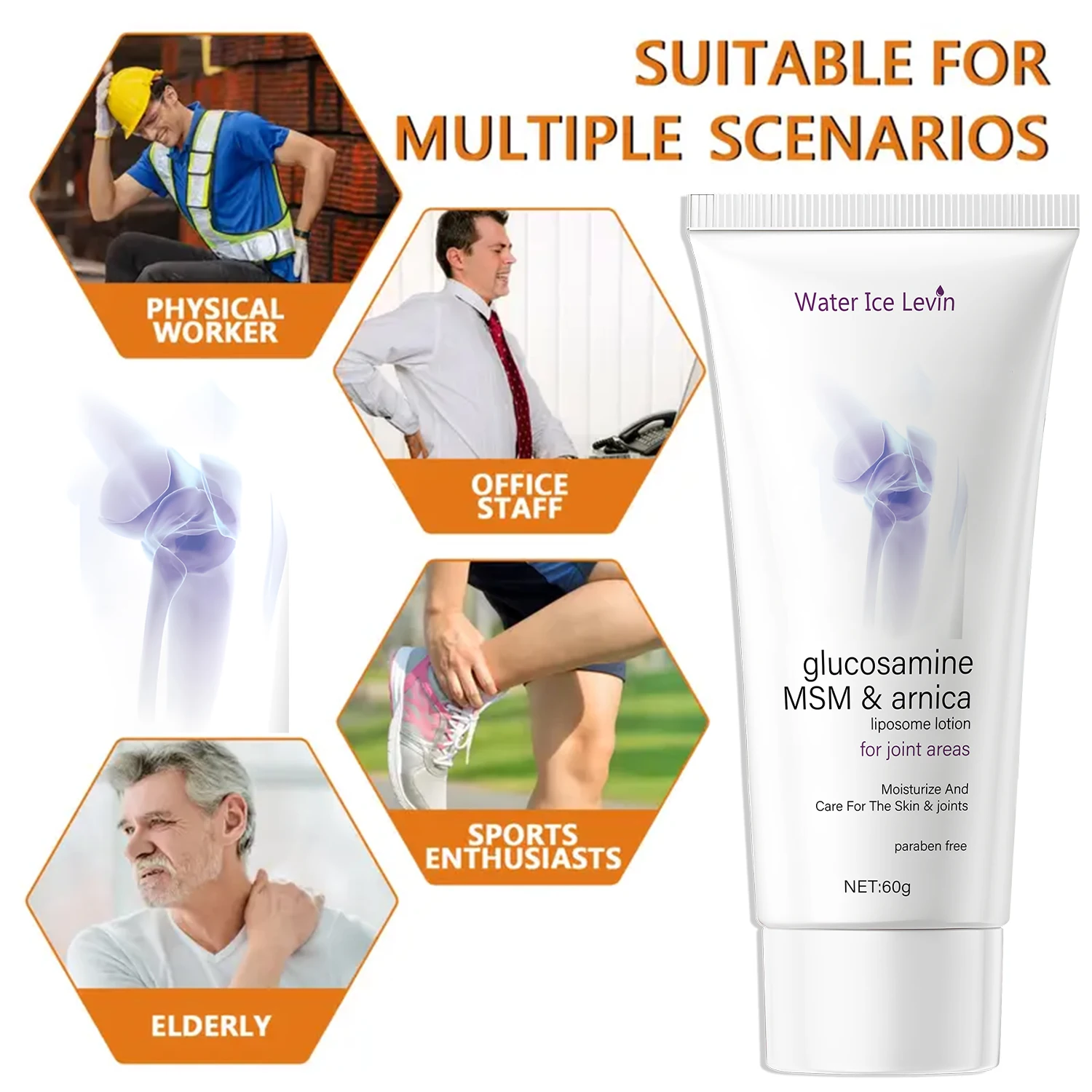 لوشن الجلوكوزامين والآرنيكا للمفاصل | ترطيب عميق لمناطق المفاصل في الطقس البارد #5