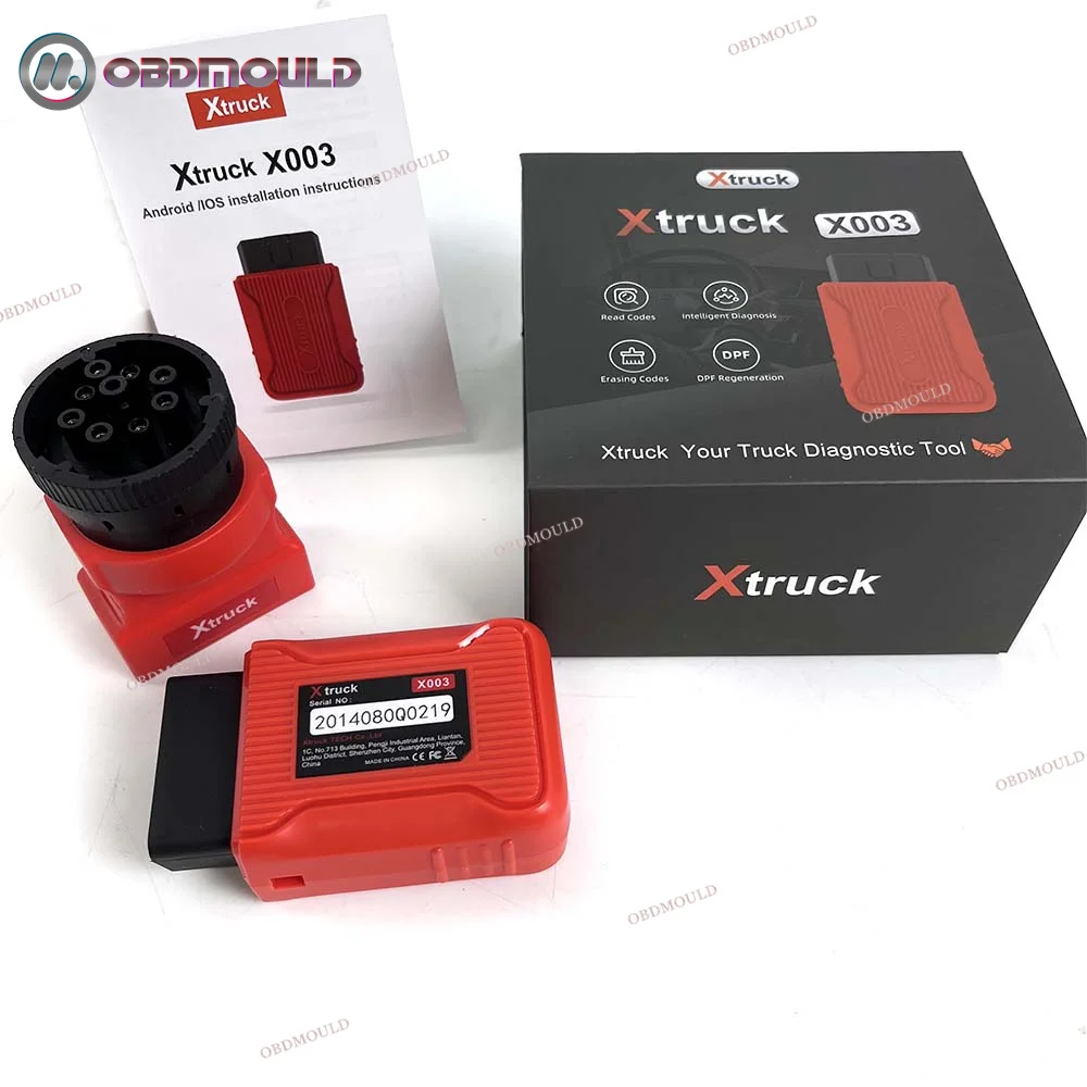 Heavy Duty Truck Xtruck X003 Intelligent diagnosis OBD voltage measurement DPF Regeneration truck diagnostic tool