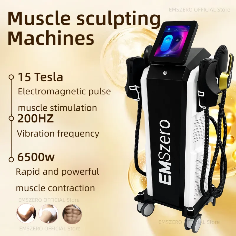 

EMSzero 15Tesla 6500w NEO Body Slimming Nova Fat Burning Muscle EMS Sculpting Electromagnetic Stimulate Sculpt Therapy Machine