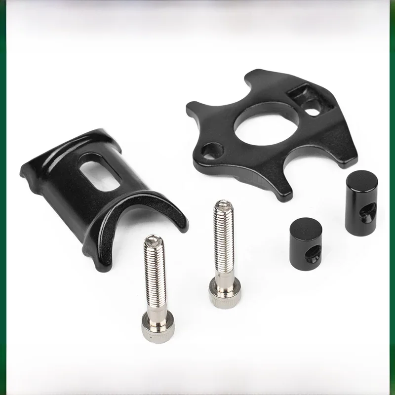 AliExpress blackhole Bike Seat Post Head Parts Aluminum Alloy Bicycle Seat Post Repair Accessories Suitable For 7*7mm Round Bow Bike Saddle Adapter