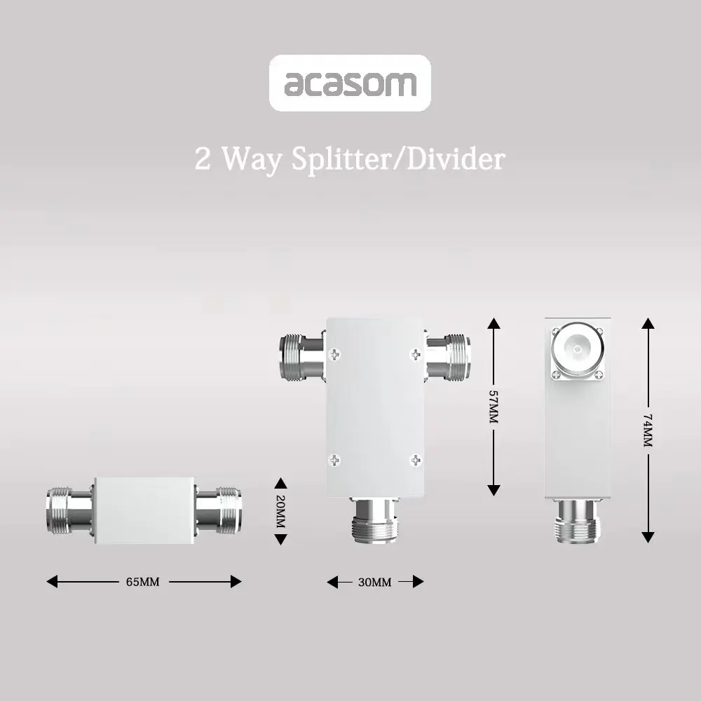 400MHz-6000MHz 2 Way Microstrip Line Splitter 2.4GHz 5.8GHz Power Divider WIFI Wilkinson Type Divider RF Low Power