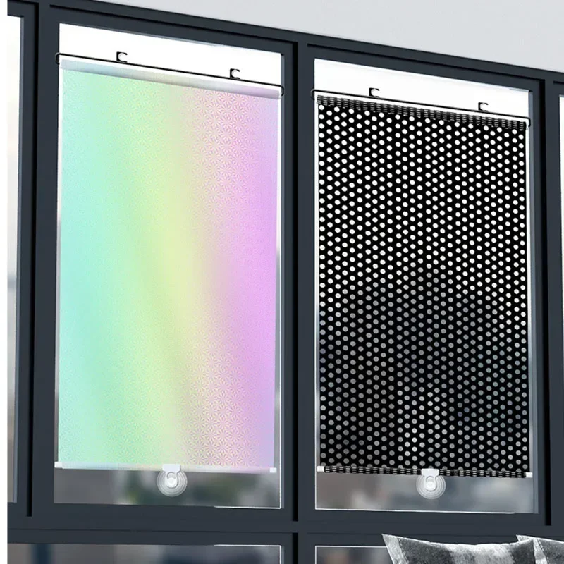 Tentes roulantes universelles, pare-soleil à ventouse, rideau occultant avec isolation thermique, Protection UV, pare-soleil pour fenêtre de voiture sans clous