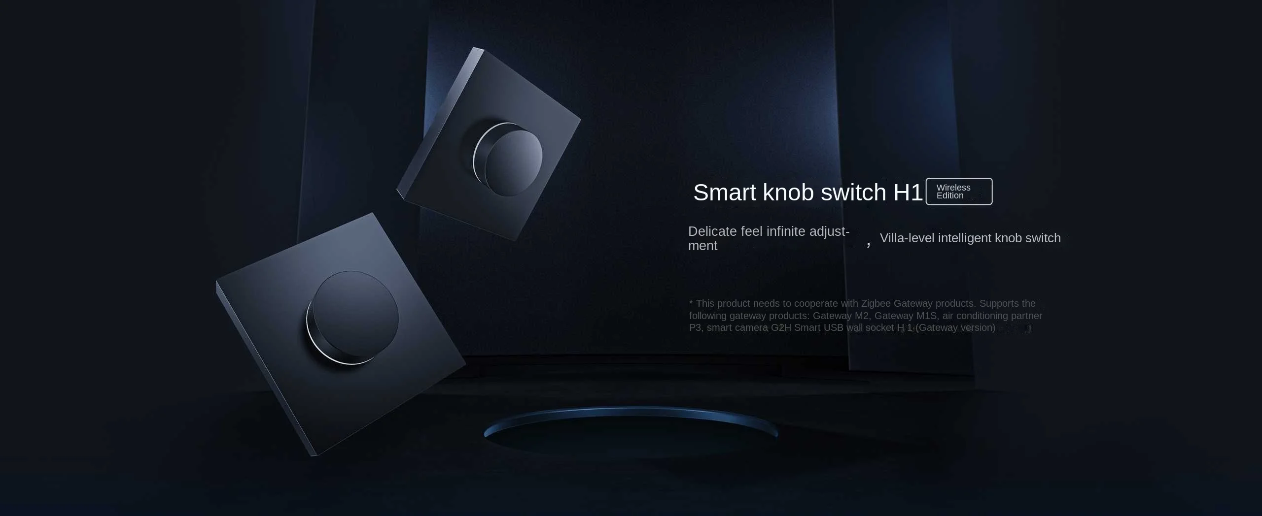 Aqara H1 EU Smart Homekit Drehschalter Drahtlose Intelligente Einstluse Aus Lichthelligkeit Zigbee 3.0 Home Life Fernbedienung