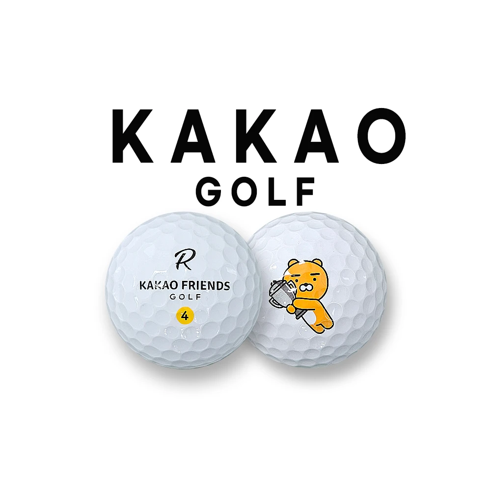 [Special Offer] Kakao Premium Golf Ball 10 Balls, A/A-Class White Rostball, Casable