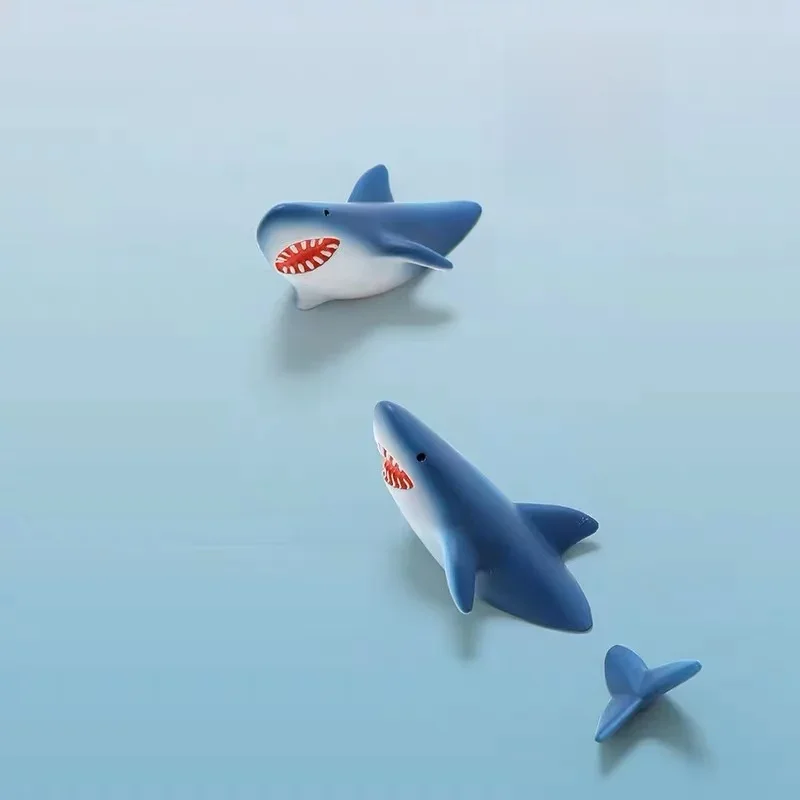 Magnes na lodówkę Shark Dolphin Magnes magnetyczny 3D Stereo Żywica Kreatywna kreacja — zdjęcie 2