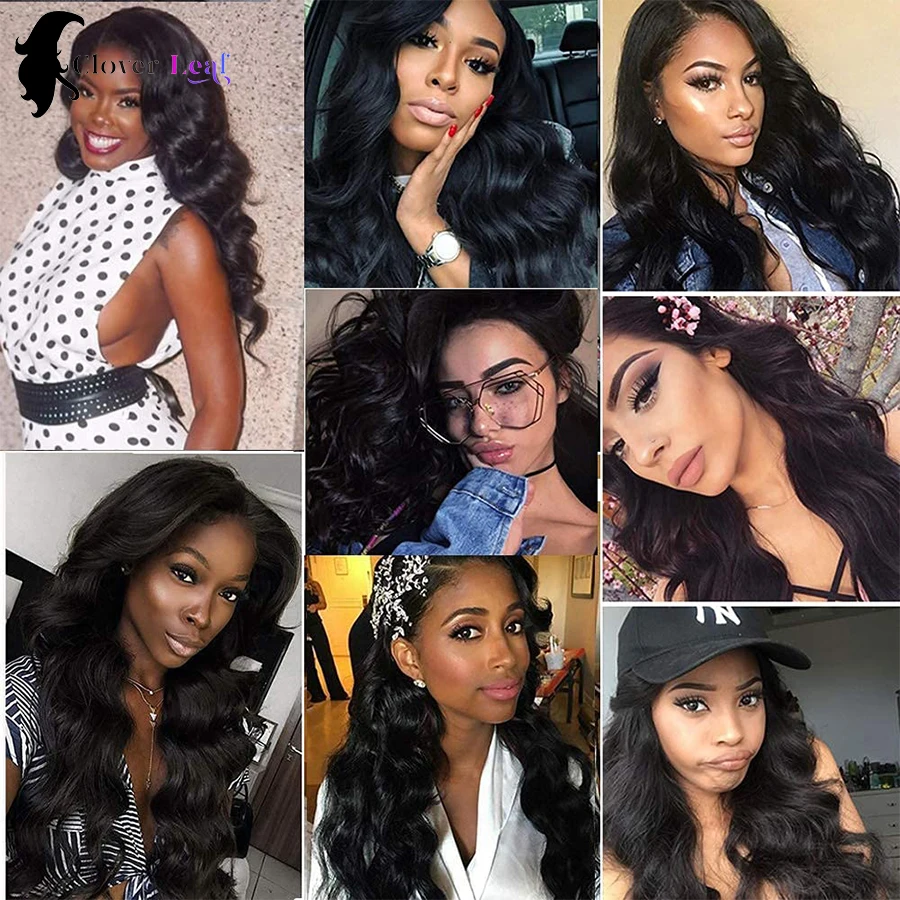 Extensions de cheveux humains brésiliens Body Wave, cheveux vierges, tissage brut, richesse naturelle, livraison en 5 à 7 jours, 24 po, 26 po