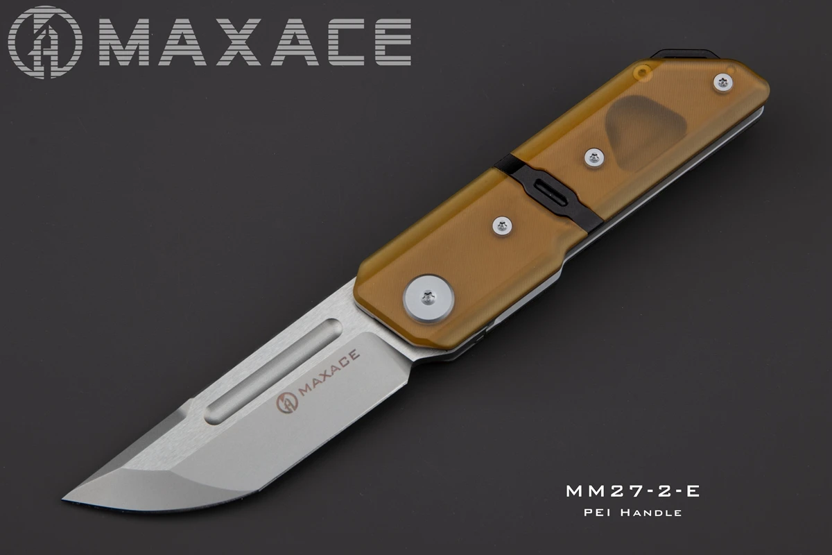 Imagem -05 - Maxace-faca Dobrável ao ar Livre Cápsula ii G10 Handle 10cr15comov Blade Ferramenta de Piquenique Faca de Frutas Novo