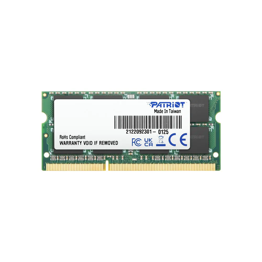 Patriots DDR3 4G/8G PC3-12800 CL11 SIGNATURE 1600MHz Low Power FINE POS DDR3 LAPTOP NOTEBOOK MEMORY for Laptop