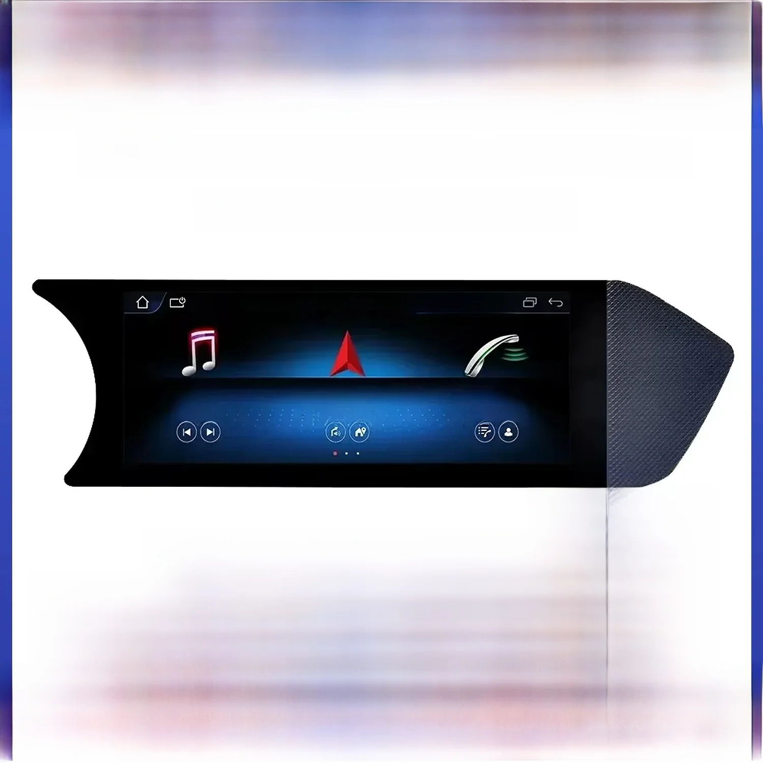 Android 14 Autoradio Carplay Touchscreen für Mercedes C-Klasse W204 2011-2015 Auto-Stereoanlage WIFI SIM Stereo GPS-Navigation