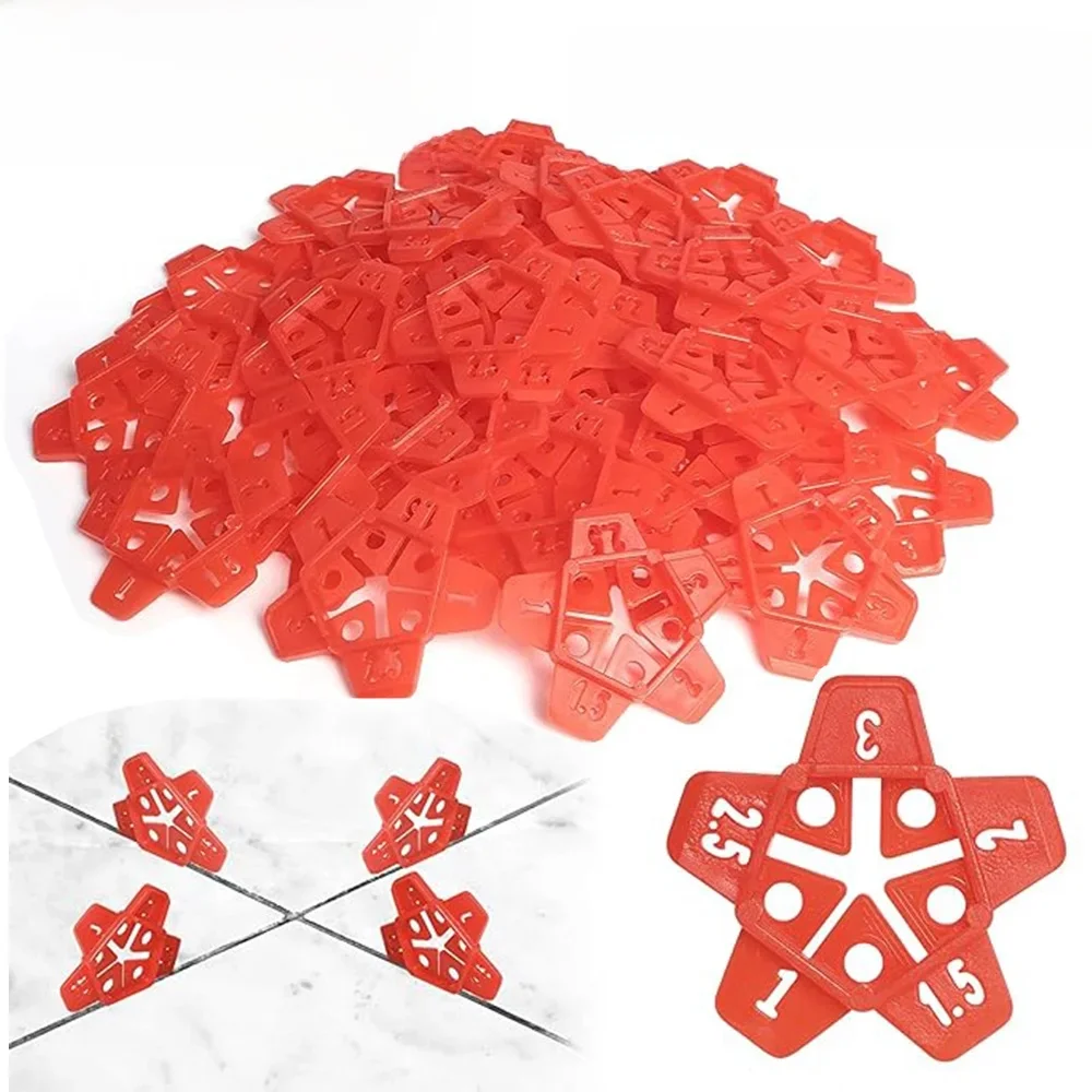 10-400 pièces 5In1 professionnel entretoises de carrelage Clips mur sol écart système de nivellement cale céramique système de nivellement outils de Construction