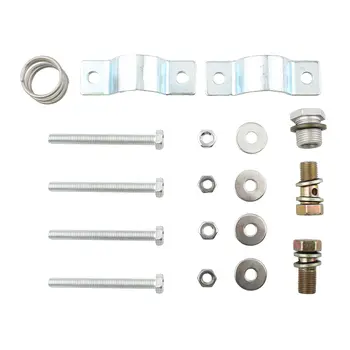 適用於鈴木 GS GN GZ GSX EN 125-400cc 越野摩托車改裝配件的摩托車引擎機油冷卻器散熱器套件 8 最佳銷售 鈴木 GN125 - №5