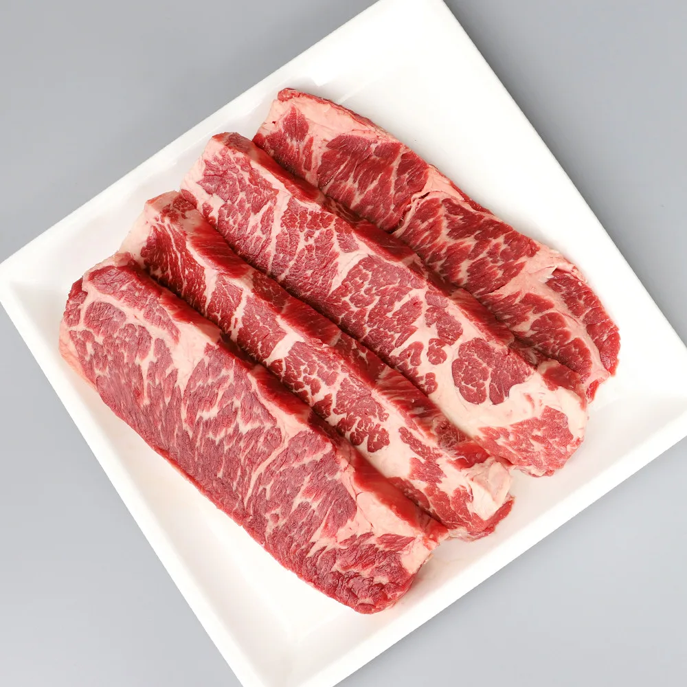 900g 고품질! 블랙앵거스 탑초이스 소고기 초특가 (차돌/등심/부채/치마/살치)