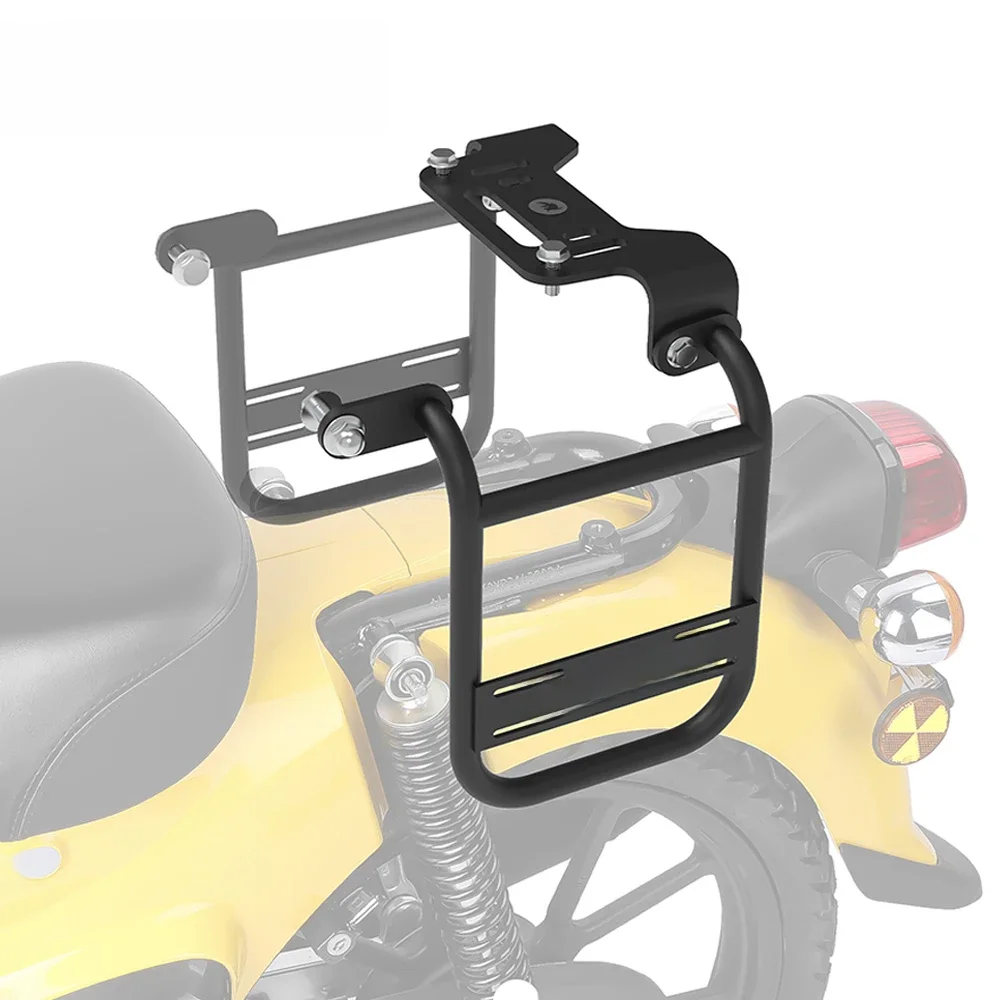 AliExpress UK Rhinowalk Motorcycle Rear Rack For HONDA CROSS CUB (C110x) Abrasion Resistant Motorcycle Side Saddle
