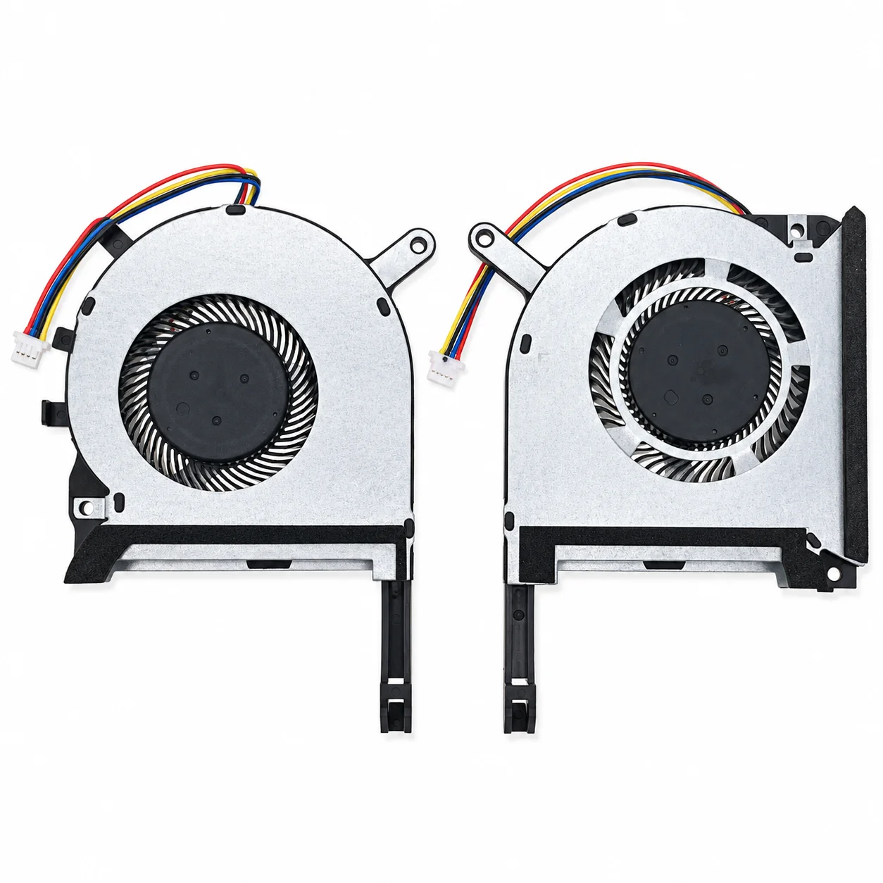 Paire de ventilateurs de refroidissement pour CPU et GPU, pour les modèles ASUS TUF Gaming A15, F15, A17, F17, FA506, FX506, FA706, FX706, ventilateurs de remplacement pour ordinateur portable à 4 broches.