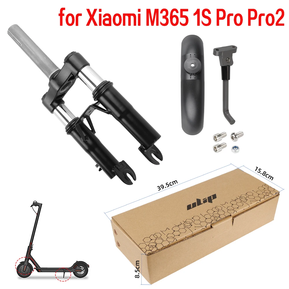 

Scooter Front Suspension Fork For Xiaomi M365 Pro Pro2 Brake Disc Alloy Steel Holder Electric Scooter Front Tube Shock Accessory