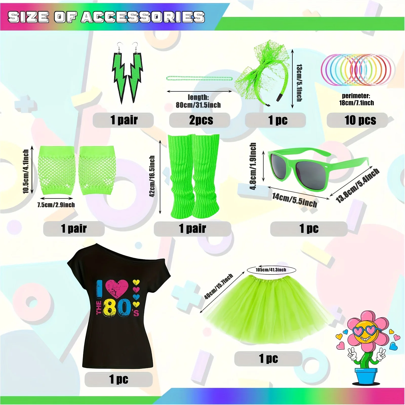 히피 판타지아 80s 90s 의상 여성 디스코 파티 코스프레 변장 성인 여성 카니발 할로윈 빈티지 록 의류 힙합 썸네일 3