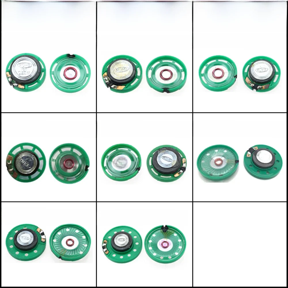 1 SZT. 16 Ohm 0,25W/0,5W 16 Ohm Zewnętrzny Magnetyczny Głośnik do Dzwonka do Drzwi/Zabawek 16R Średnica 21mm 23mm 27mm 29mm 36mm 40mm — zdjęcie 2