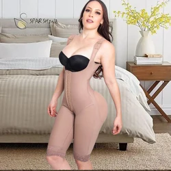 Body Short Sensation Girdle for Women, High Waist Double Tummy Control Shapewear Butt Lifter Fajas Waist Trainer