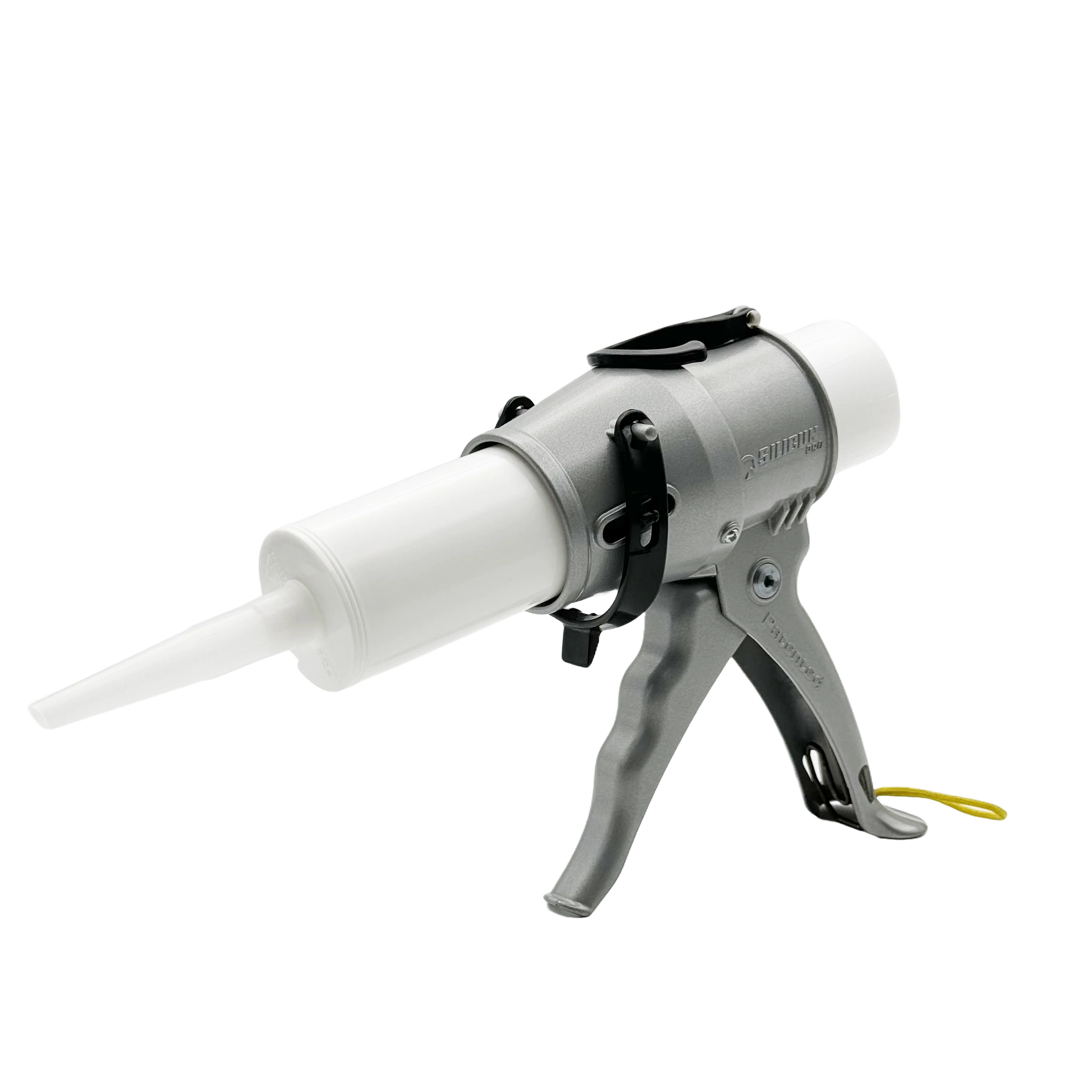 

SILIGUN™ PRO Compact 24:1 Caulking Gun - No Drip Caulk Gun - Patent Design - Aluminum Frame - Works with all 10 oz T