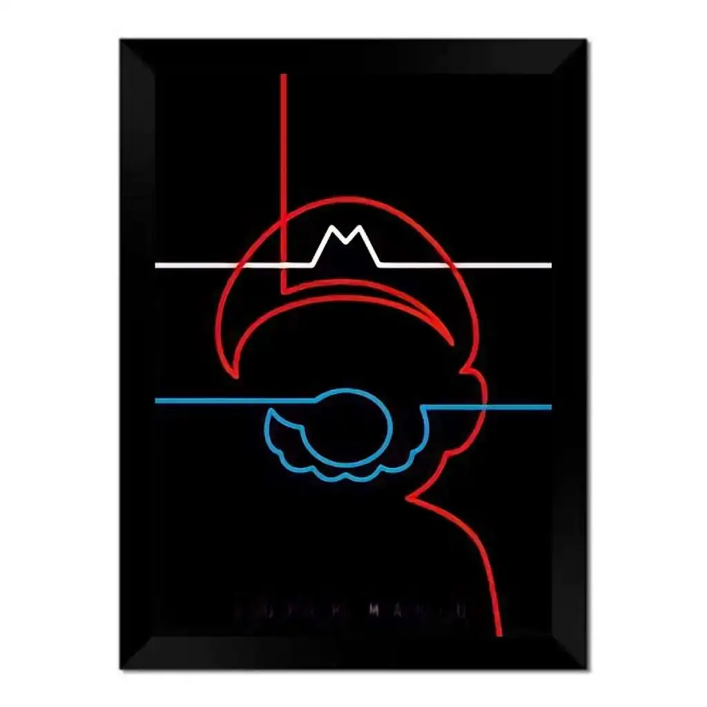 Luigi Art Vector 2 Poster Frame