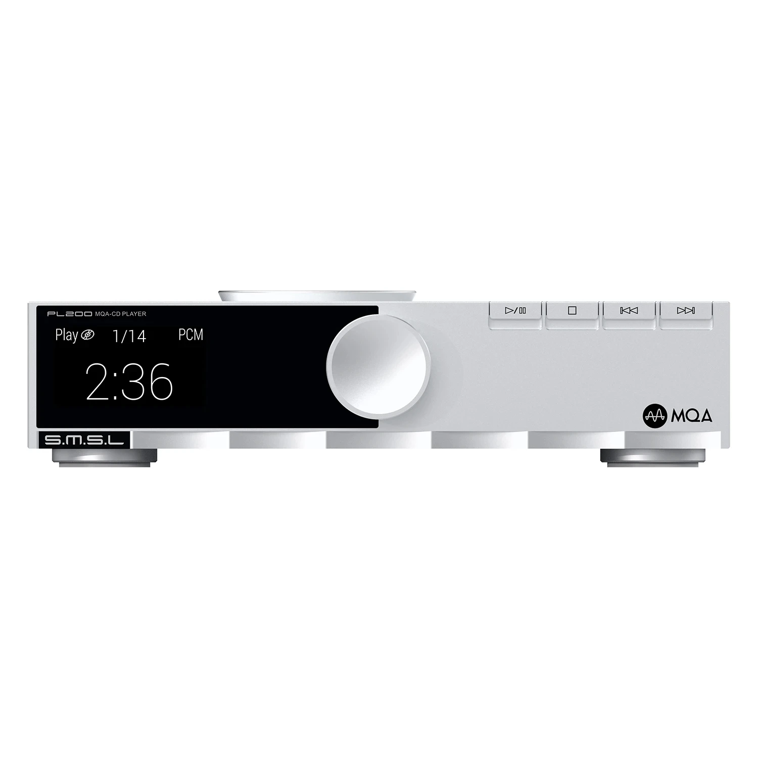 SMSL PL200 Hi-res Class MQA CD Player AK4499EX DAC DSD512 Bluetooth LDAC Aptx-HD With Remote Control Pre-order