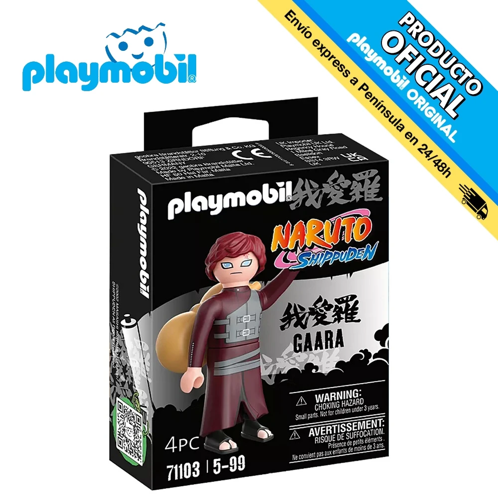 Playmobil Naruto Shippuden - Gaara, 71103, original, toys, boys, girls, gifts, collector, figures, dolls, shop, with box, new, man, woman, official license, clicks, famobil