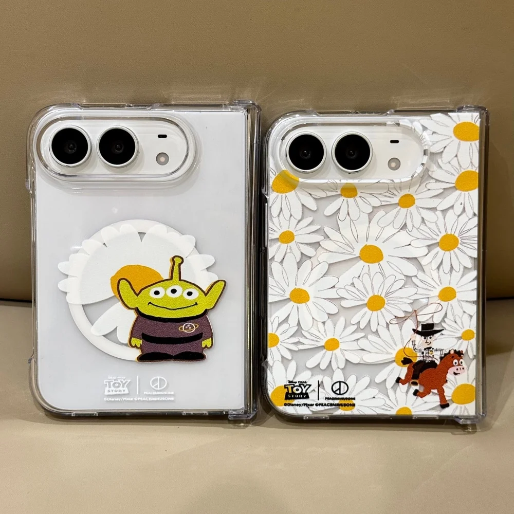 New Cute Anime Cartoon Magnetic Phone Case for iPhone Duo Cases, Fashion Shockproof Protective Cover, with Magsafe Holder Kawaii