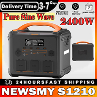Newsmy S1210 Pure Sine Wave 1200W 1102.5Wh Portable Power Station Lifemnpo4 1.2 Hours Quick Charge 230V/1200W (Peak 2400W)