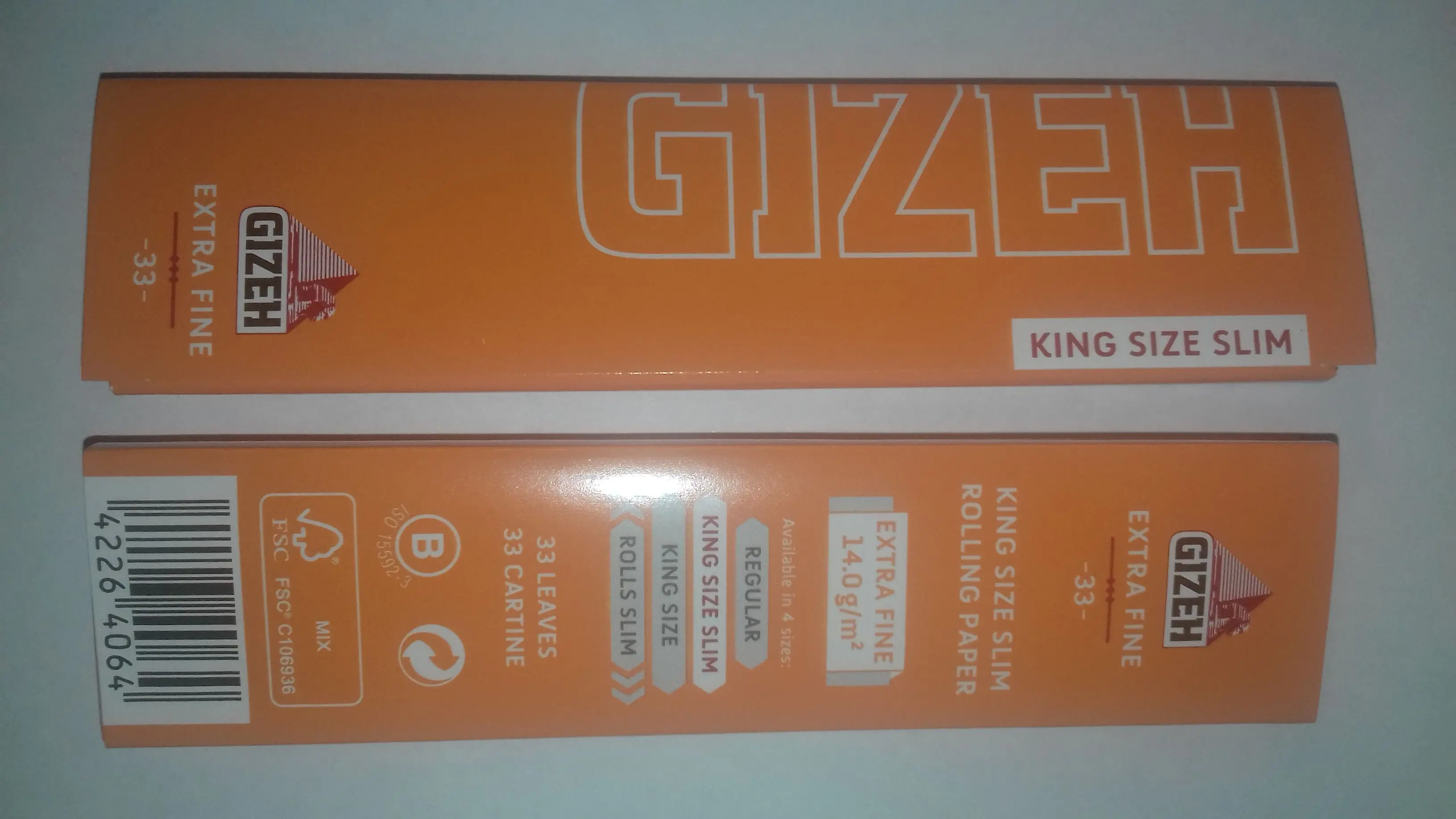 Gizeh Super Fine King Size Maps (115mm)