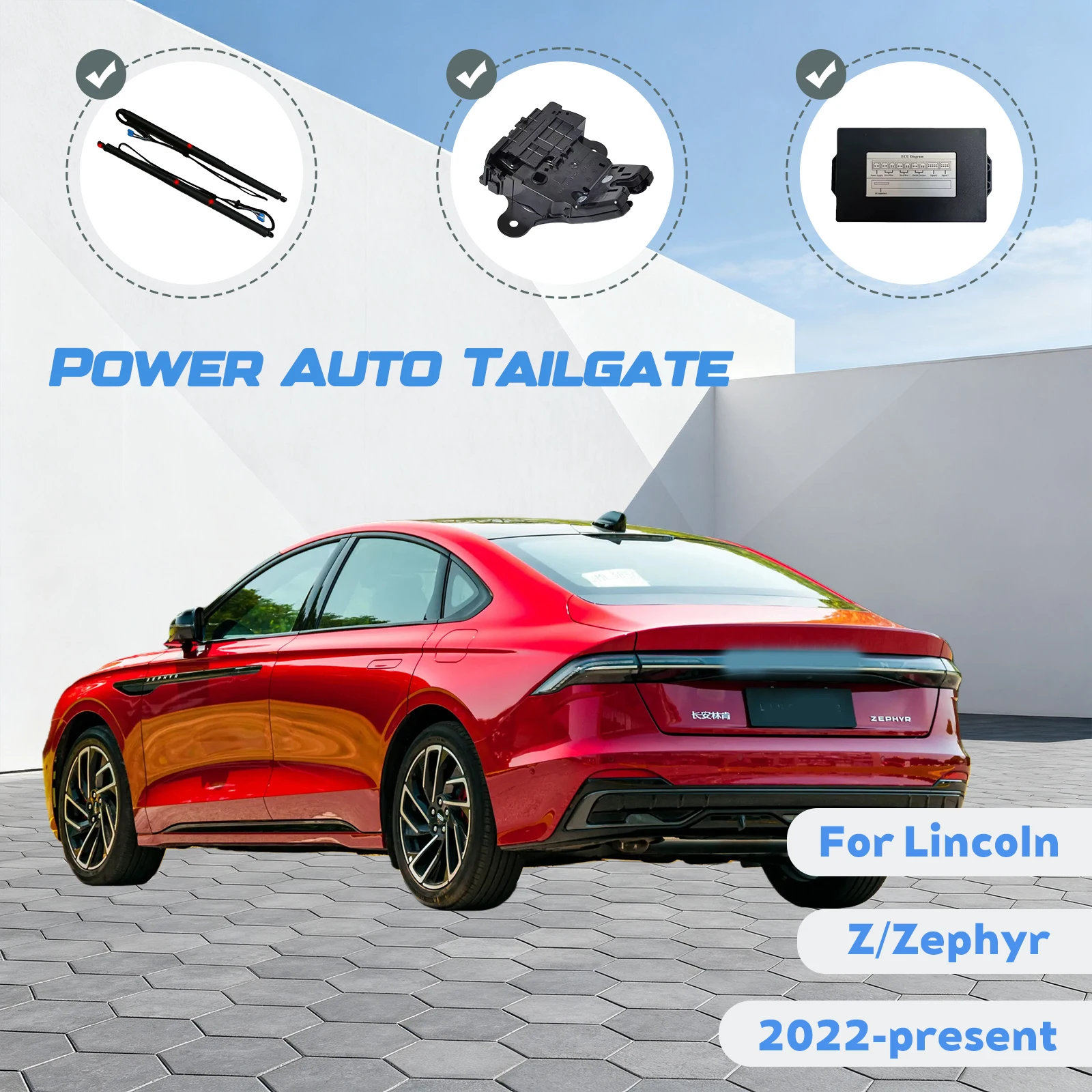 

For Lincoln Z/Lincoln Zephyr 2022-present Car Automatic Lifting kit Opening Trunk Intelligent Electric Lift Tailgate