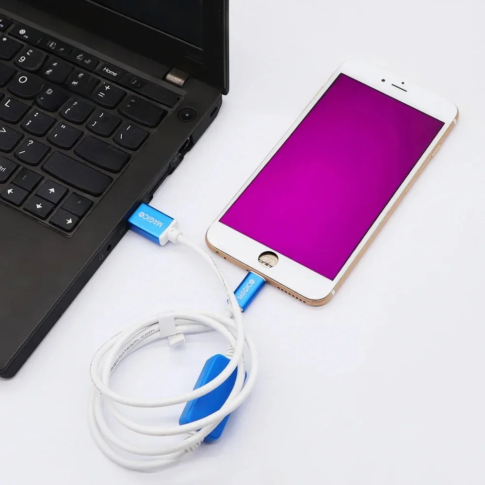 Magico CFG DCSD Cable Alex Engineering Serial Port Cable for Read Write Nand Data SysCfg for iPhone 6S-X for iPad Purple Screen — zdjęcie 2