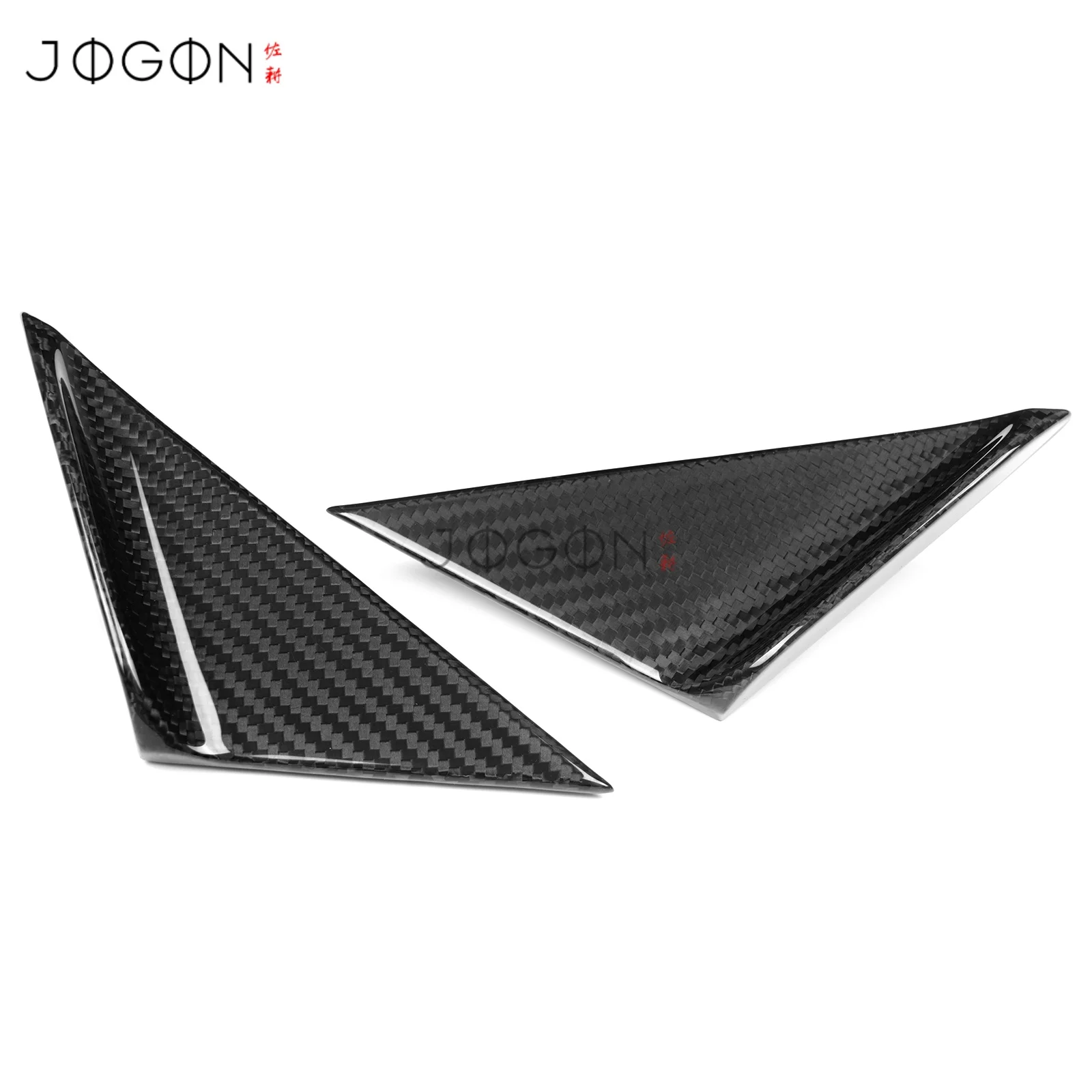 Dry Carbon Fiber Front Triangle Window A Pillar Trim Decoration For Porsche 911 Carrera 981 718 Boxster Cayman 982 2012-2018