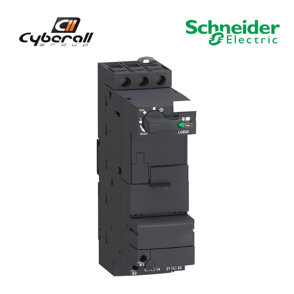 Schneider Electric-Cyberall-non-inverting power Base, TeSys U, 3 pole, 32A / 690V reference: LUB32