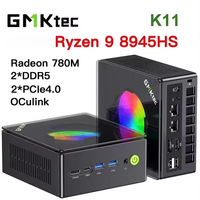 GMKtec K11 AMD Ryzen 9 8945HS Gaming Mini PC Windows 11 Pro Radeon 780M DDR5 5600MHz 32GB 1TB SSD WIFI6 BT5.2 Gamer Computer