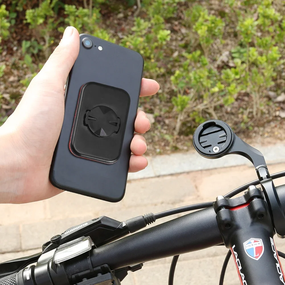 AliExpress NONE Bicycle Phone Sticker Universal Bicycle Computer Adapter Extender GPS Paste Back Buckle Strong Cycling Accessories for GARMIN