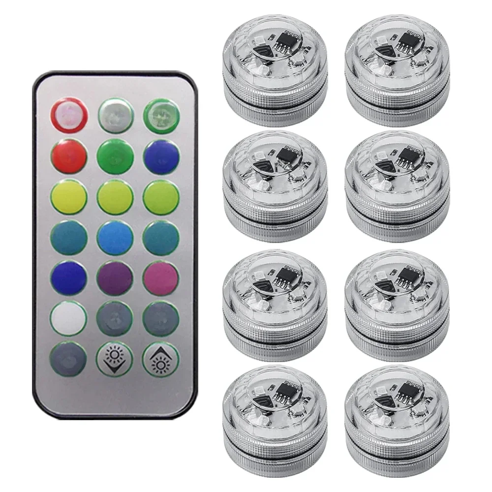 1Set Afstandsbediening Auto LED Interieur Omgevingslicht - Kleurrijke zelfklevende decoratie voor Auto Dak Voet Sfeerlamp 13 kleuren - afbeelding 2