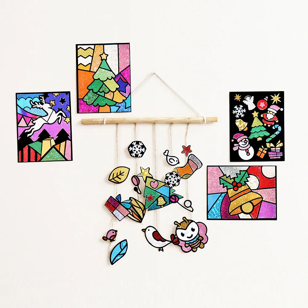 Create a folkhwa shop Christmas Foil art