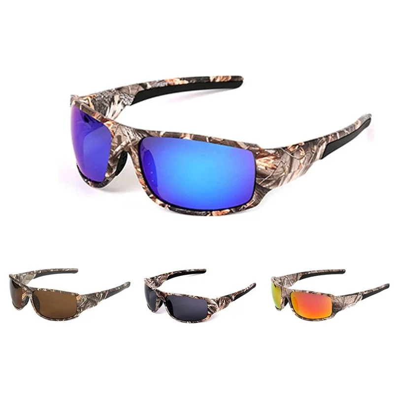 AliExpress NONE Camouflage Polarized Fishing Glasses Men Women Cycling Hiking Driving Sunglasses Outdoor Sport Eyewear Camo Riding Windproof