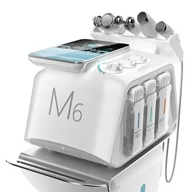 M6 portátil para Spa, máquina de tratamiento de Limpieza Profunda, cuidado facial, hidradermabrasión