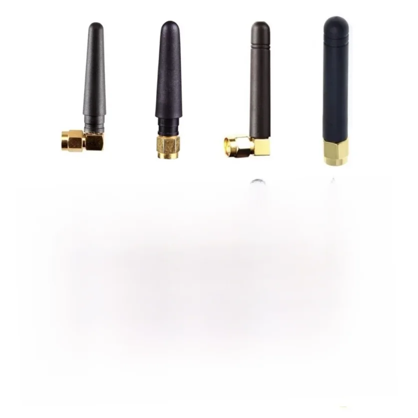 Antenne WiFi RP-SMA mâle de petite taille, antenne en caoutchouc, omnidirectionnelle, Bluetooth, Zigbee, 2.4GHz