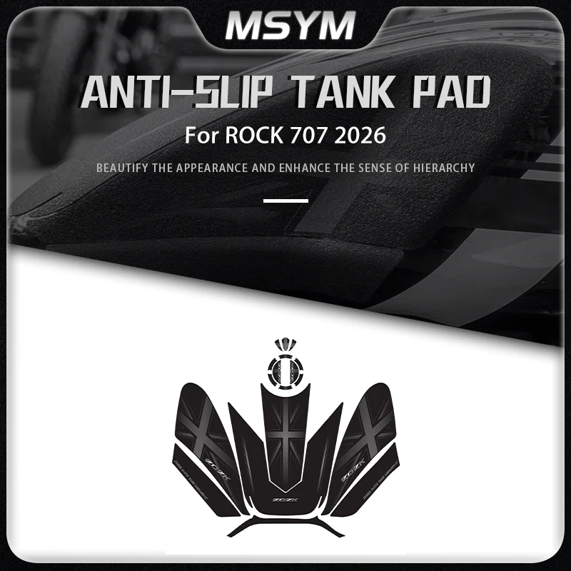 For Benda Rock 707 2026 Anti Slip Fuel Tank Sticker Modified Motorcycle Sticker Anti Scratch Decorative Film Accessories