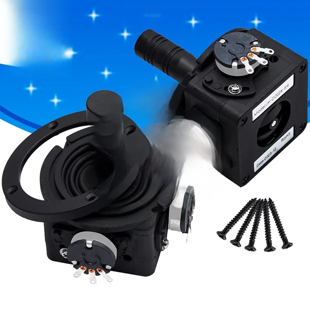 JH-D202X-R2/R4 5K elektryczny potencjometr joysticka 2-osiowy Monitor 2D klawiatura Ball Joyrode kontroler do narzędzia do filmów fotograficznych — zdjęcie produktu 7